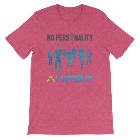 AKIMBO 'No Personality - 4' Short-Sleeve UNISEX T-Shirt