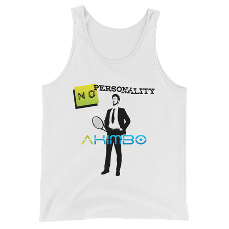 AKIMBO 'No Personality - 5a' UNISEX Tank/Singlet