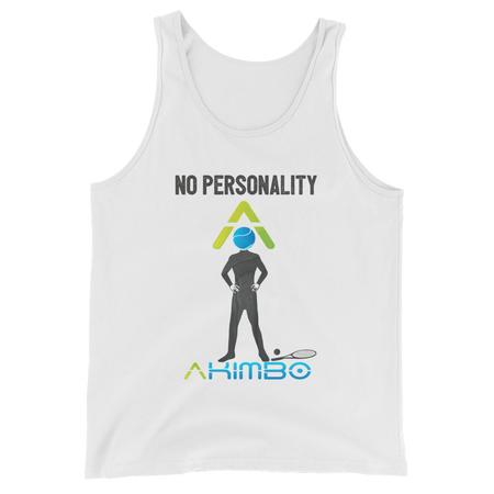 AKIMBO 'No Personality - 1' UNISEX Tank/Singlet