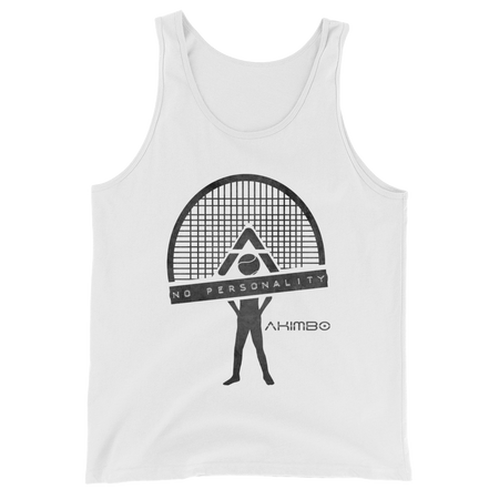 AKIMBO 'No Personality - 6b' UNISEX Tank/Singlet