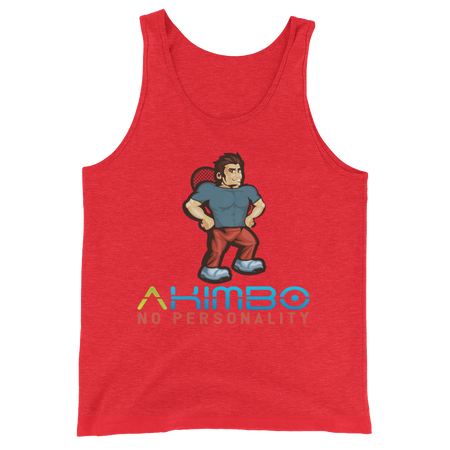 AKIMBO 'No Personality - 7a' UNISEX Tank/Singlet