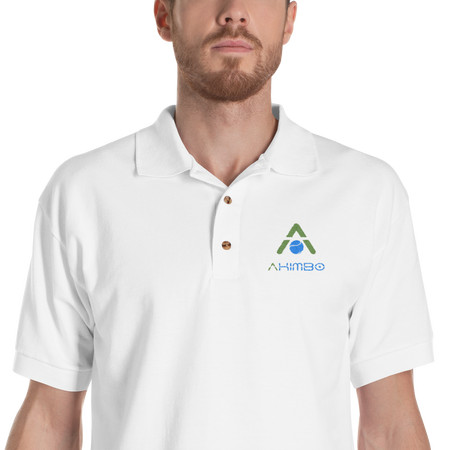 AKIMBO Embroidered Polo Shirt