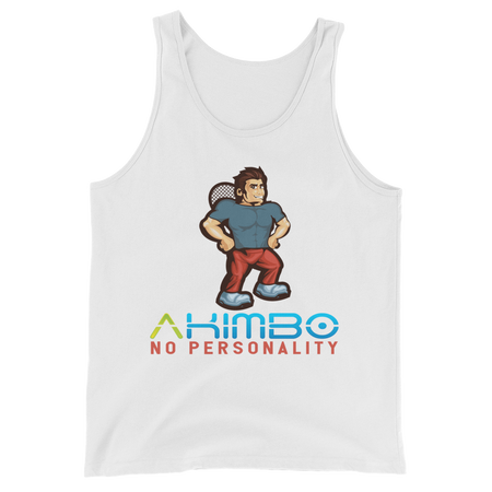 AKIMBO 'No Personality - 7a' UNISEX Tank/Singlet